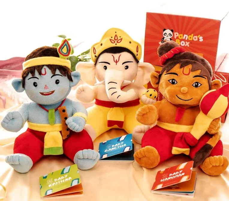 Mantra Chanting Baby Krishna (11 Inches), Musical Soft Plush Toy, Best Gift for Infants, Toddlers & Babies